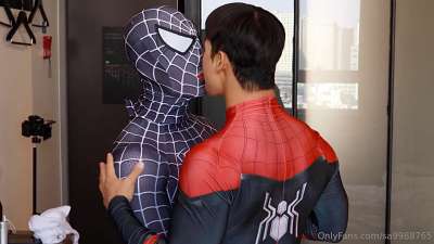 OnlyFans: Sweaty Spiderman – Korean Saeroi Bareback Fucked