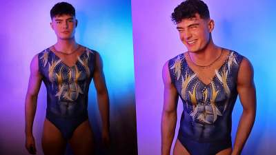 OnlyFans: PicAsssHole – Gymnastic World Championship Leotard – James Ash