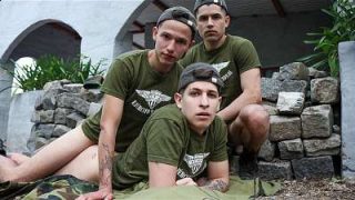 SayUncle: Need a Break to Fuck These Military Hunks Sure Do – Jake Lotti, Bautista Nores, Caetano Soares